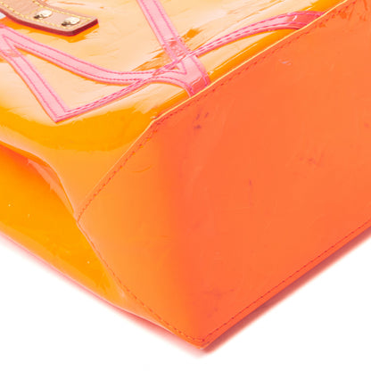Louis Vuitton Vernis Fluo Reade PM Orange 5 of 7