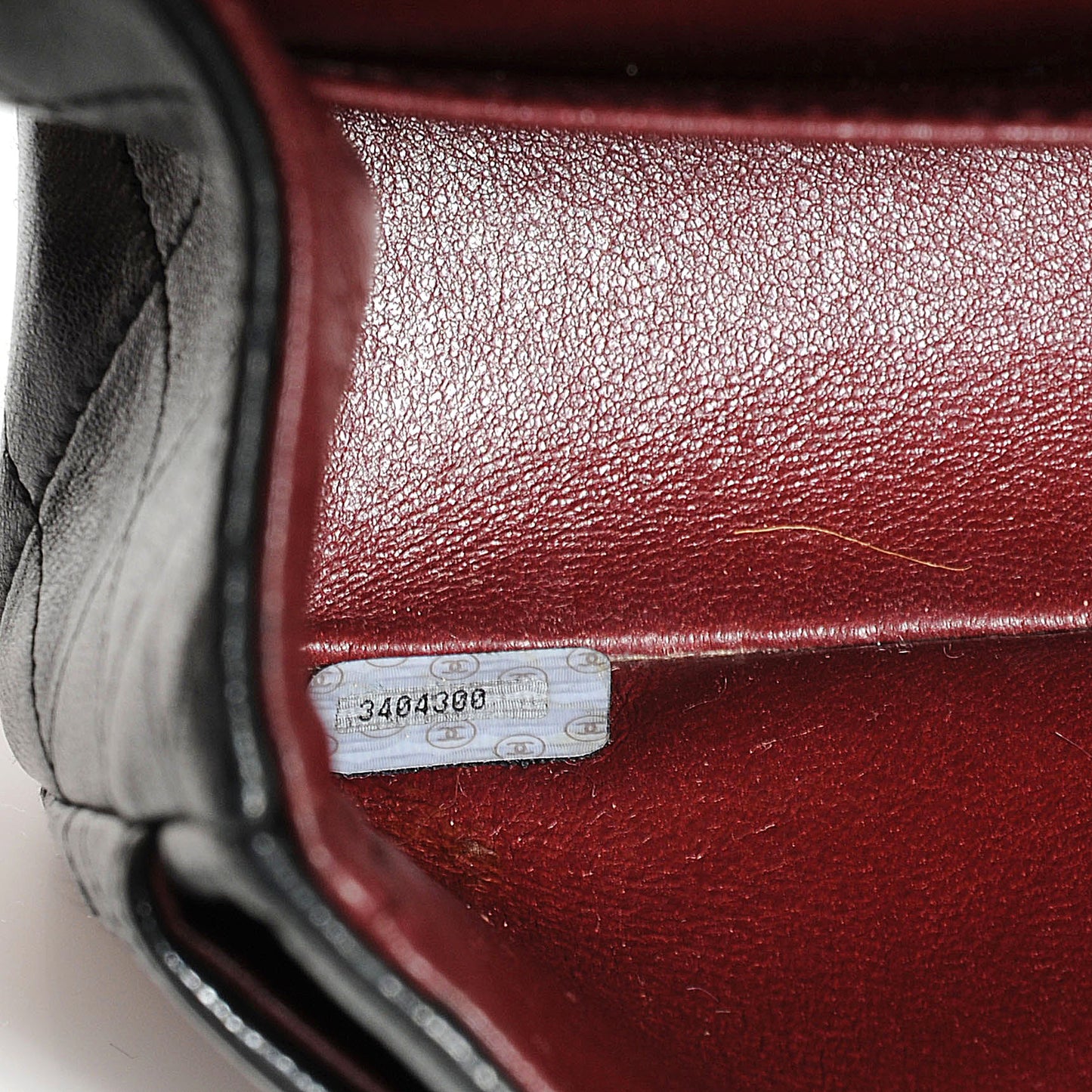 Lambskin Medium Double Flap Black