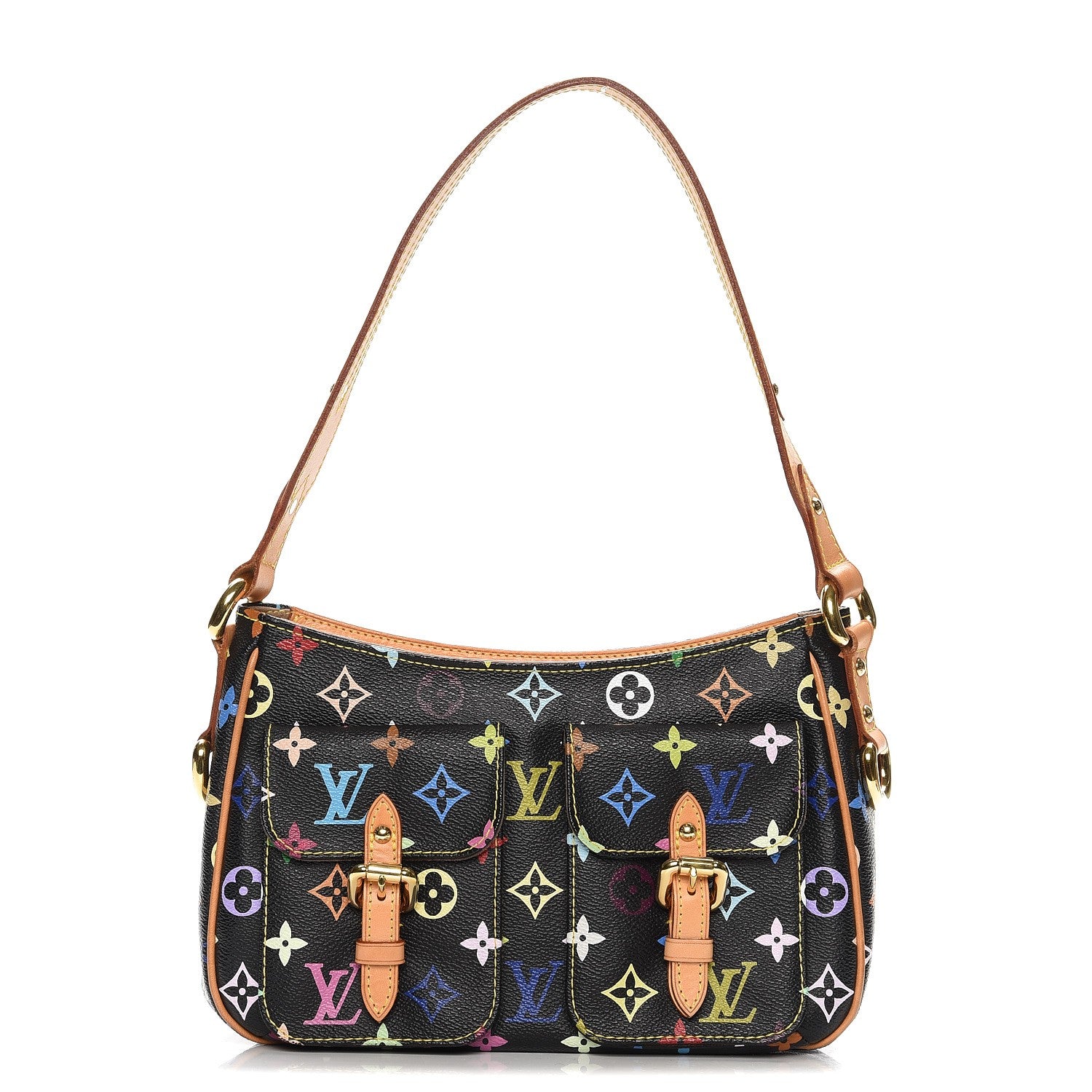 Louis Vuitton Monogram Multicolor Lodge PM Black 1 of 10