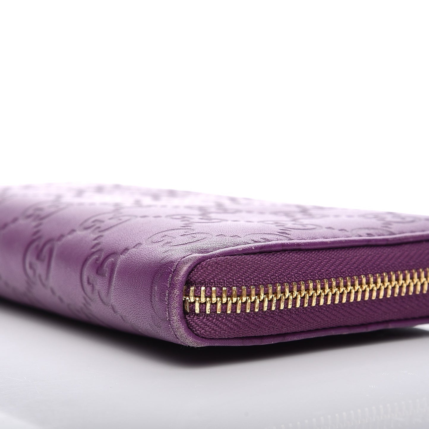 Guccissima Donna Long Wallet Purple