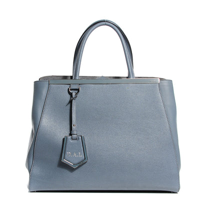 Fendi Vitello Elite Regular 2Jours Tote Grigio 1 of 11