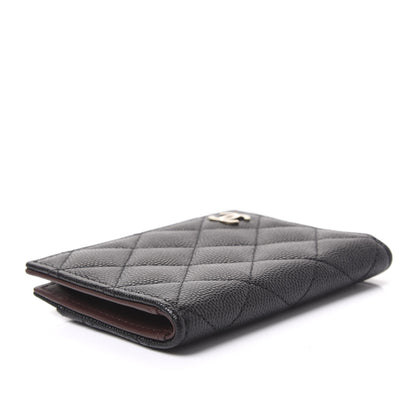 Chanel Caviar Quilted Card Holder Wallet Black 8 of 13