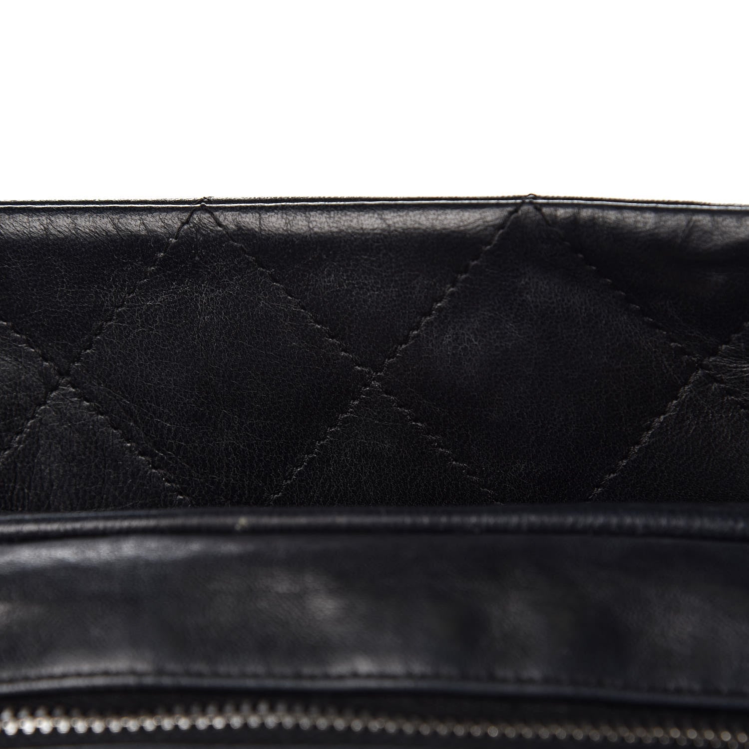 Chanel Lambskin Quilted Shoulder Bag Black 11 of 18