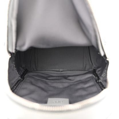 Christian Dior Coated Canvas CD Diamond Mini Rider Backpack Gray 5 of 10
