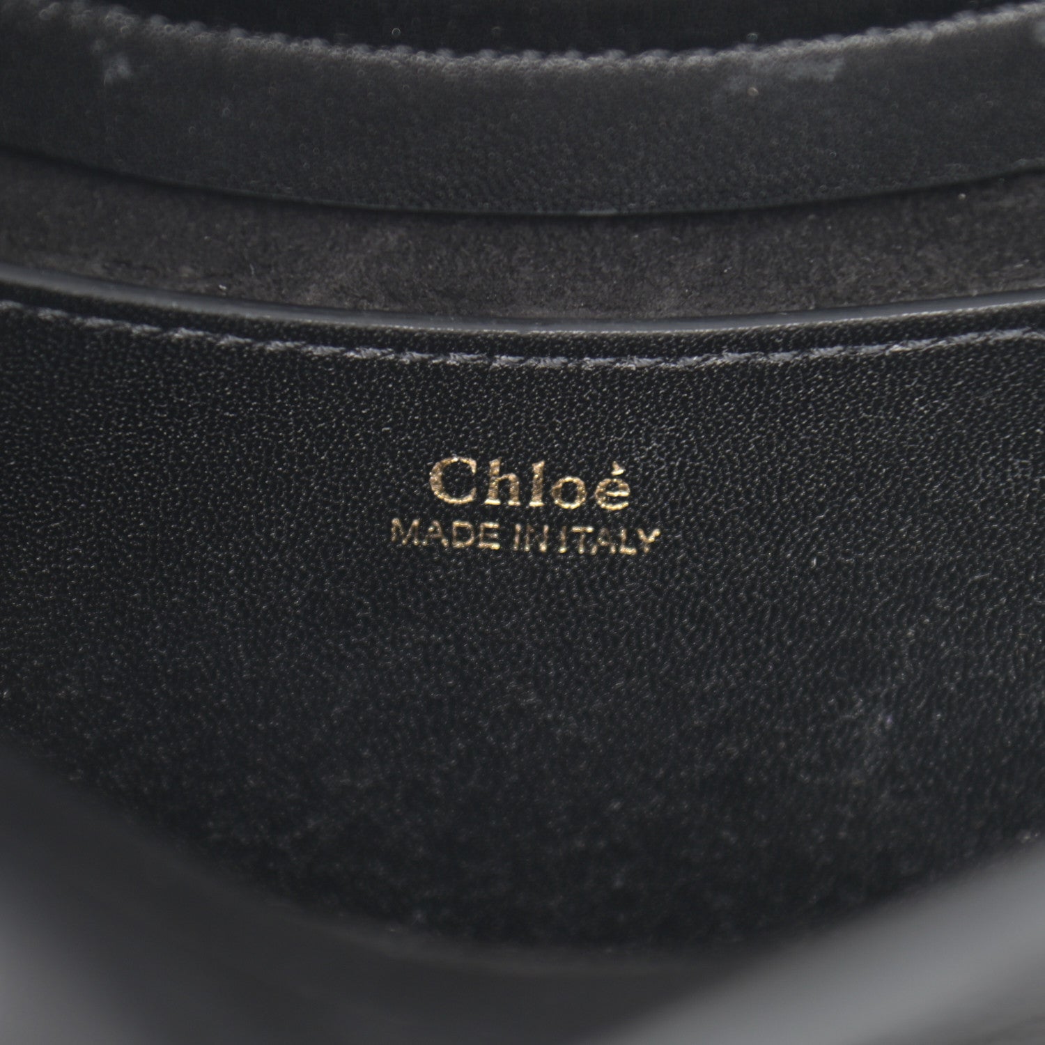 Chloe Small Grain Calfskin Kiss Bag Black 6 of 10