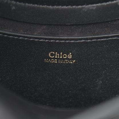 Chloe Small Grain Calfskin Kiss Bag Black 6 of 10