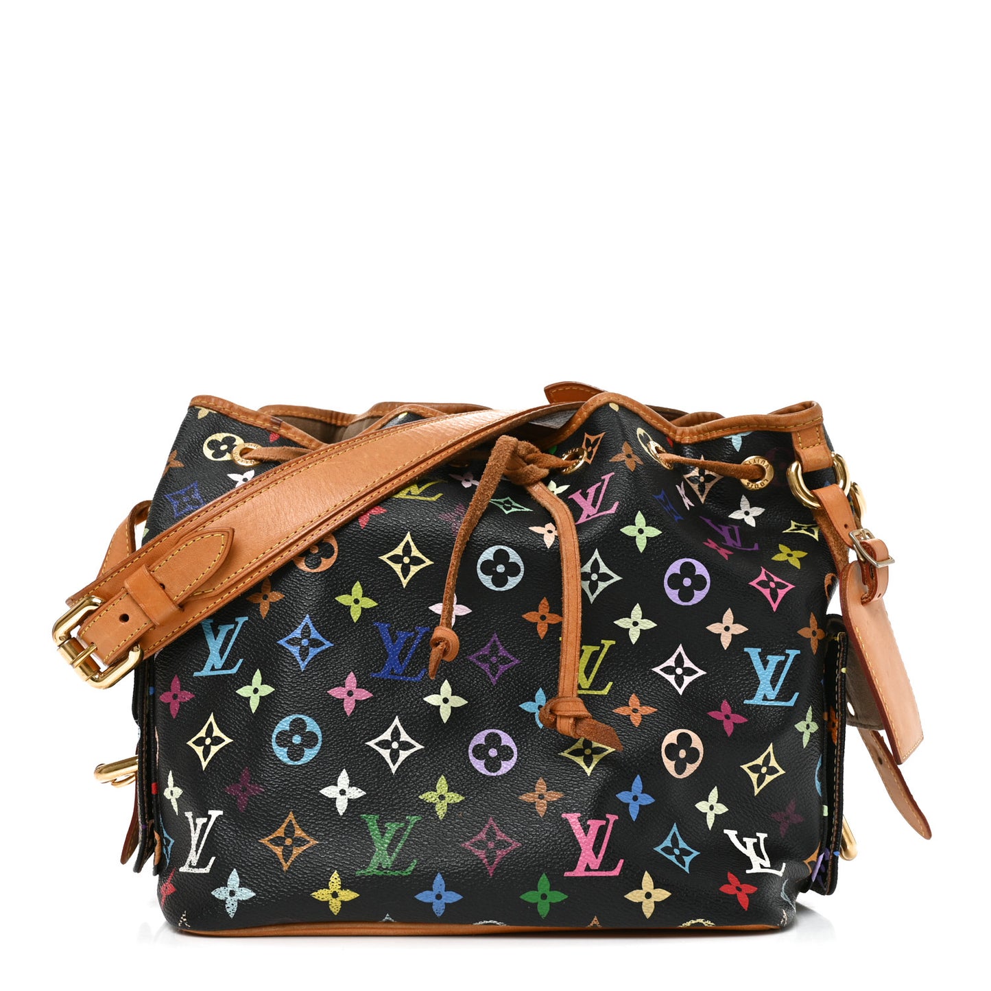 Monogram Multicolor Petit Noe Black