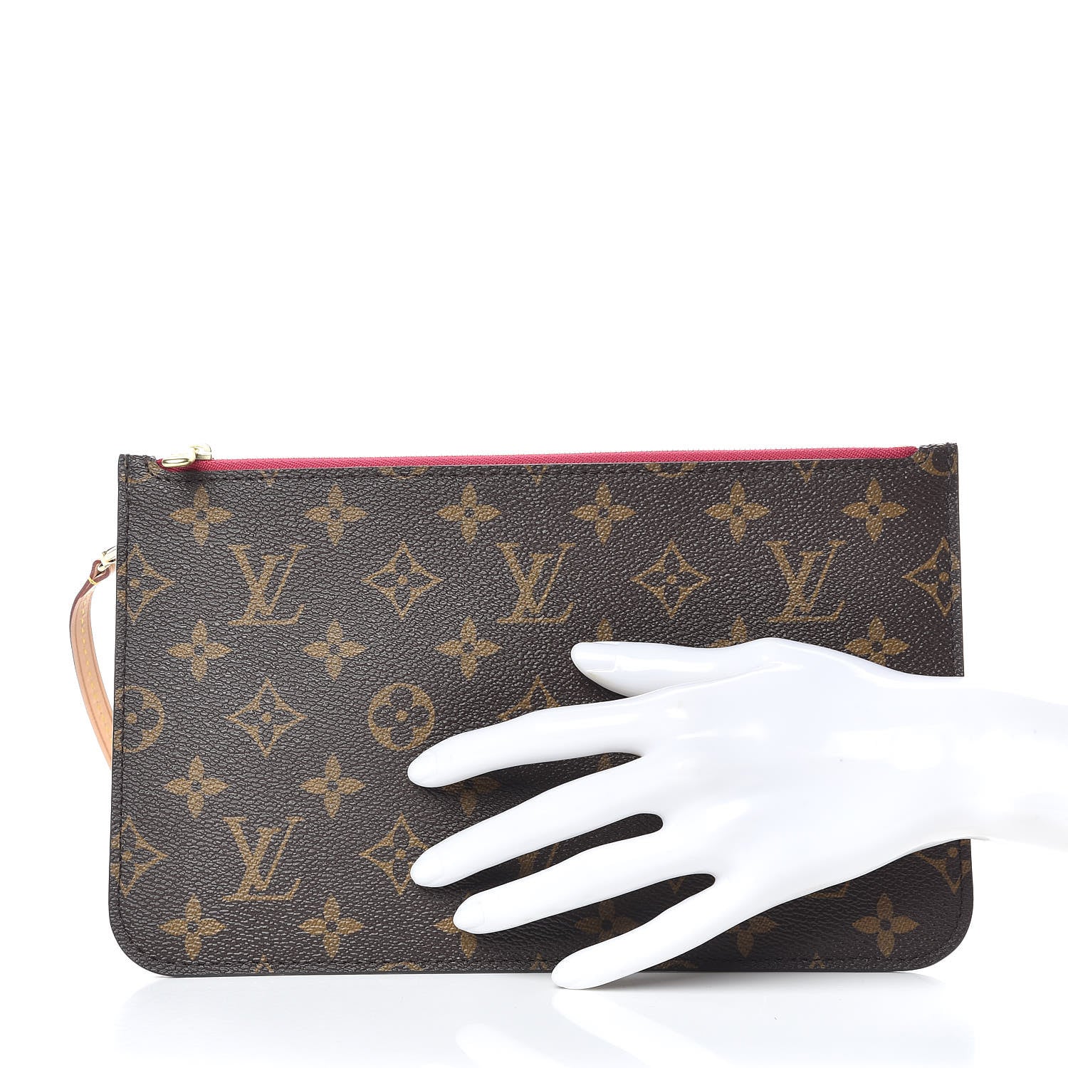 Louis Vuitton Monogram Neverfull MM GM Pochette Pivoine 2 of 10