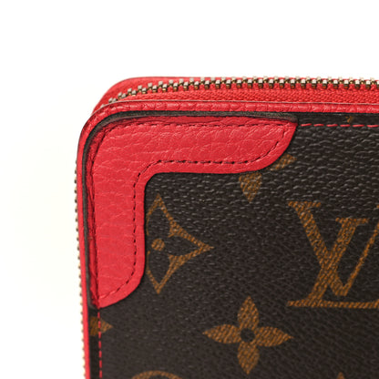 Louis Vuitton Monogram Retiro Zippy Wallet Cherry 9 of 11