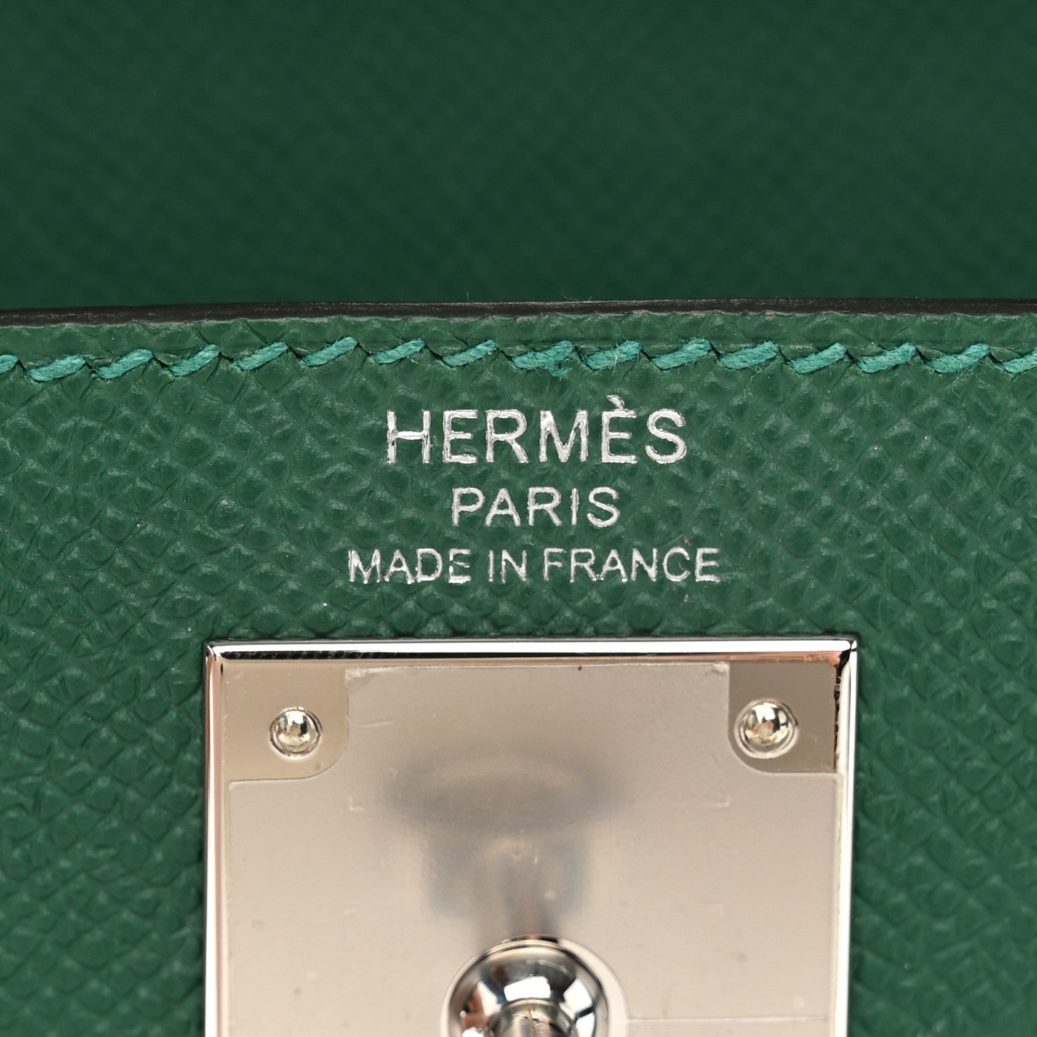 Hermes Epsom Kelly Sellier 28 Vert Moyen 6 of 11