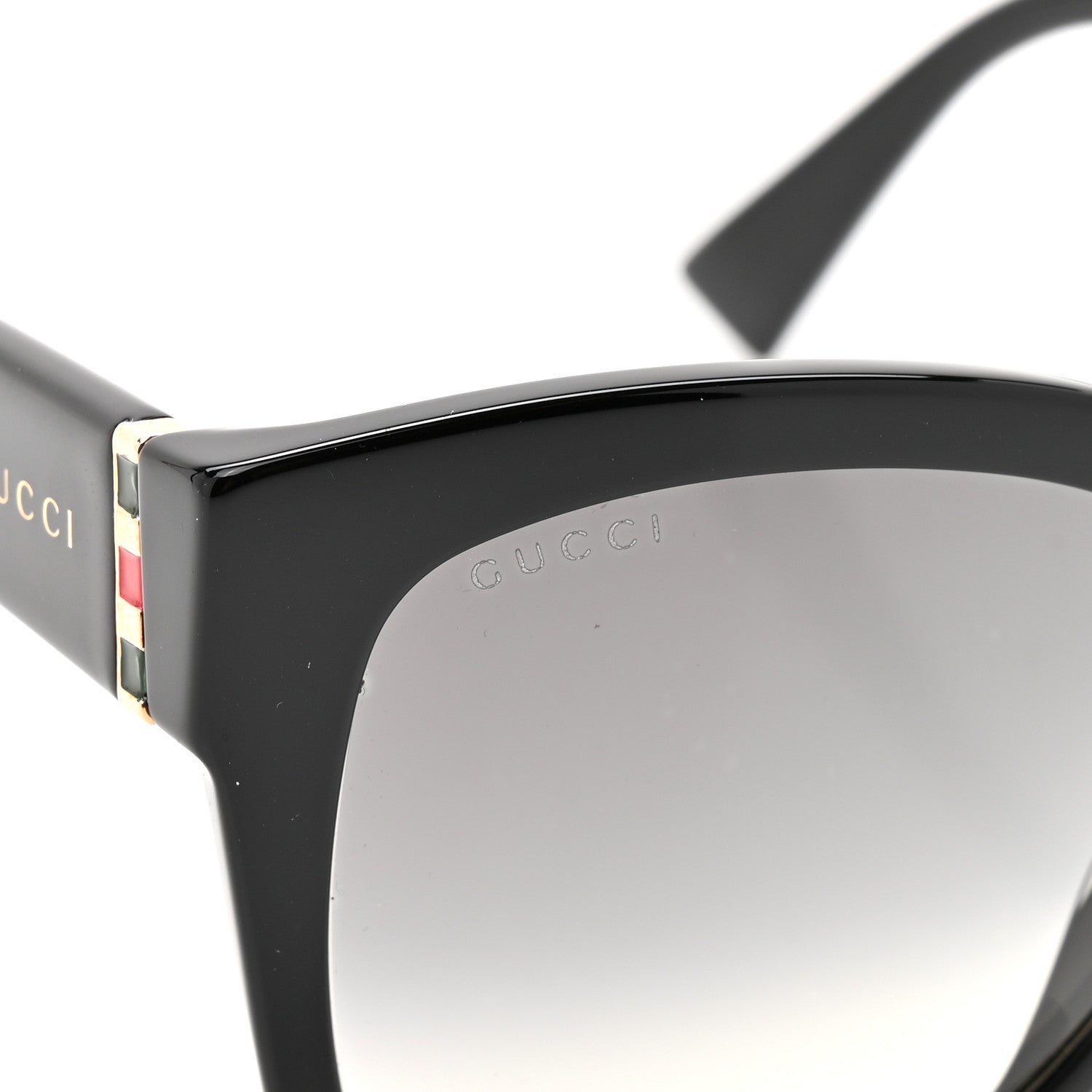 Gucci Acetate Square Frame Sunglasses GG0459S Black 7 of 8