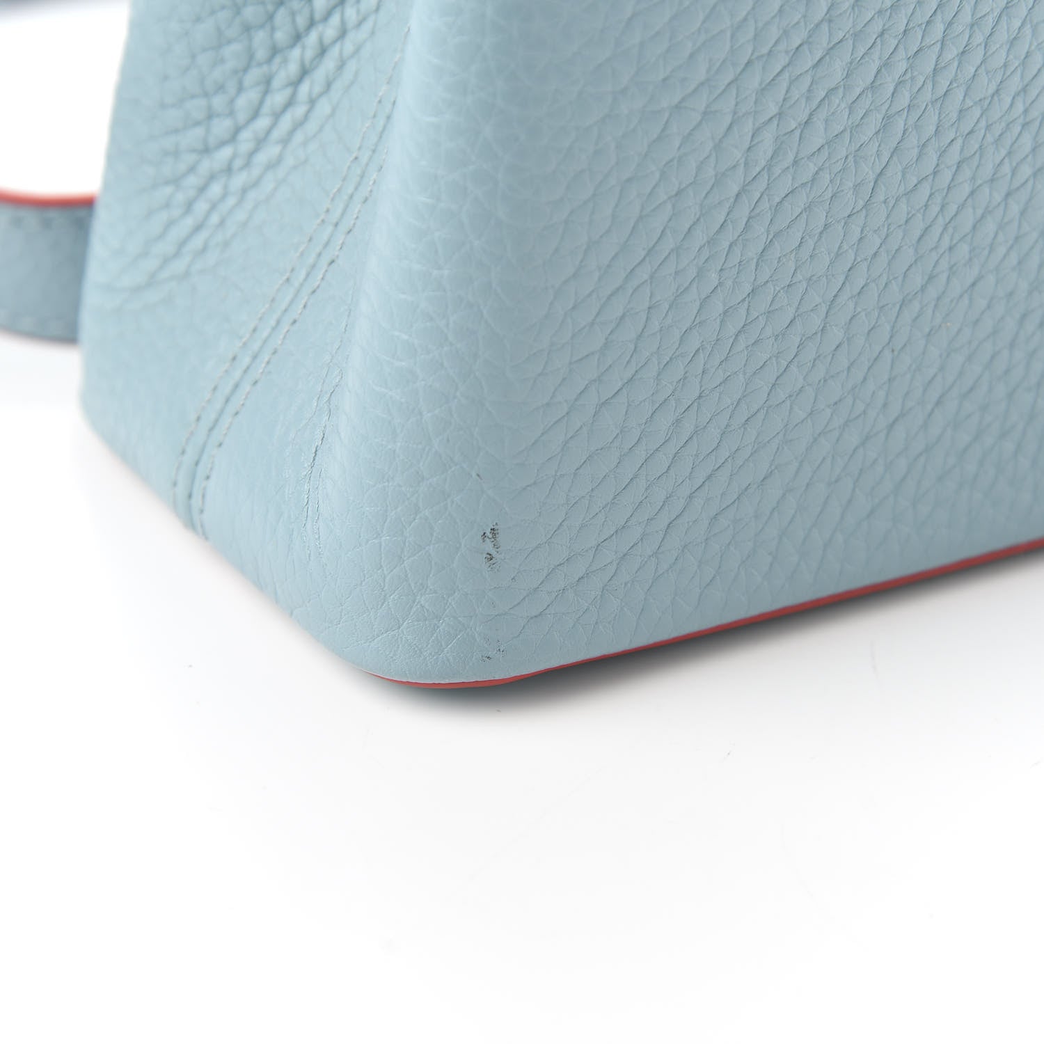 Louis Vuitton Taurillon Capucines BB Ciel 9 of 11