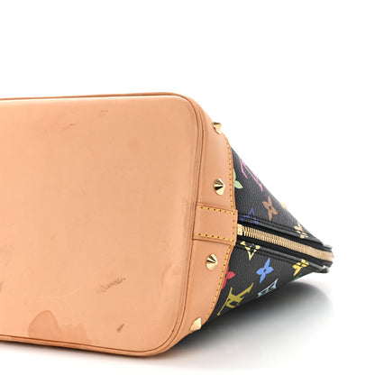 Louis Vuitton LOUIS VUITTON Monogram Multicolor Alma Black 10 of 14