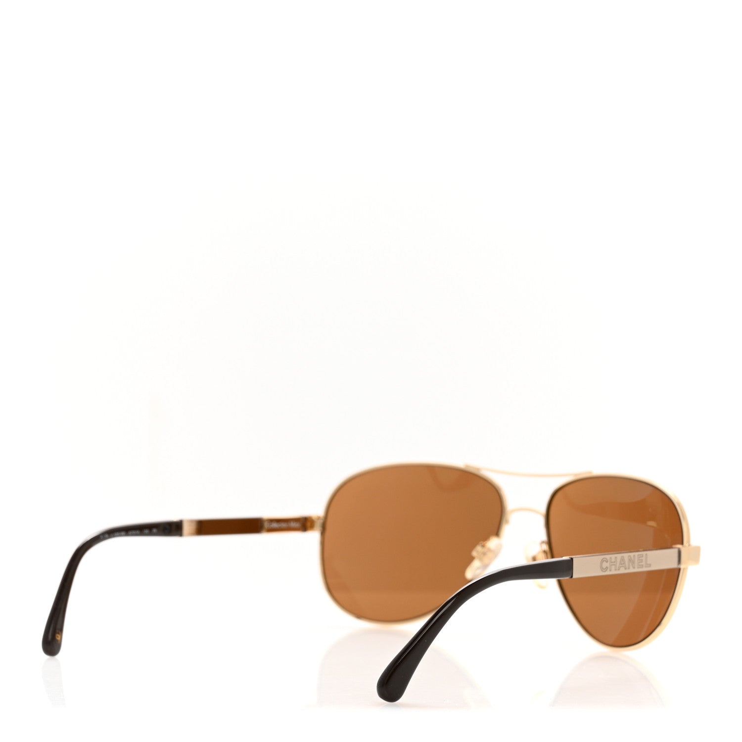 Chanel Metal Aviator Sunglasses 4179 Brown 7 of 20