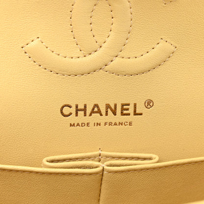 Chanel Caviar Quilted Small Double Flap Yellow 6 of 12
