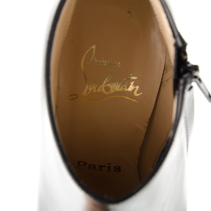 Christian Louboutin Calfskin Belle 100 Ankle Boots 36.5 Black 6 of 7