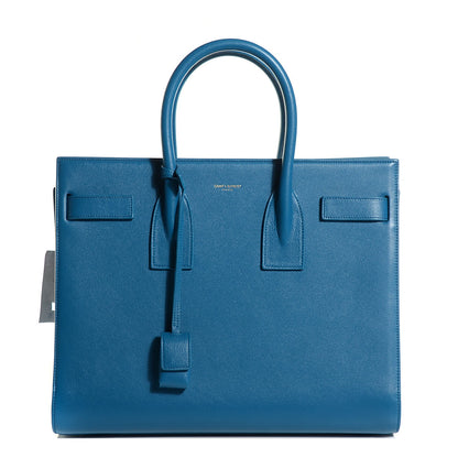Saint Laurent Calfskin Small Sac De Jour Indigo 1 of 9