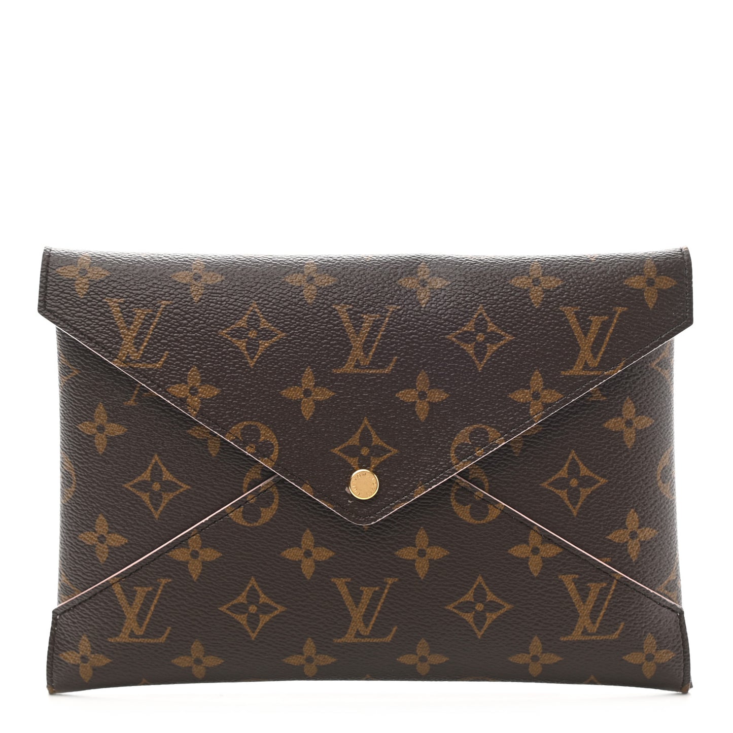 Monogram Large Kirigami Pochette Insert Rose Ballerine