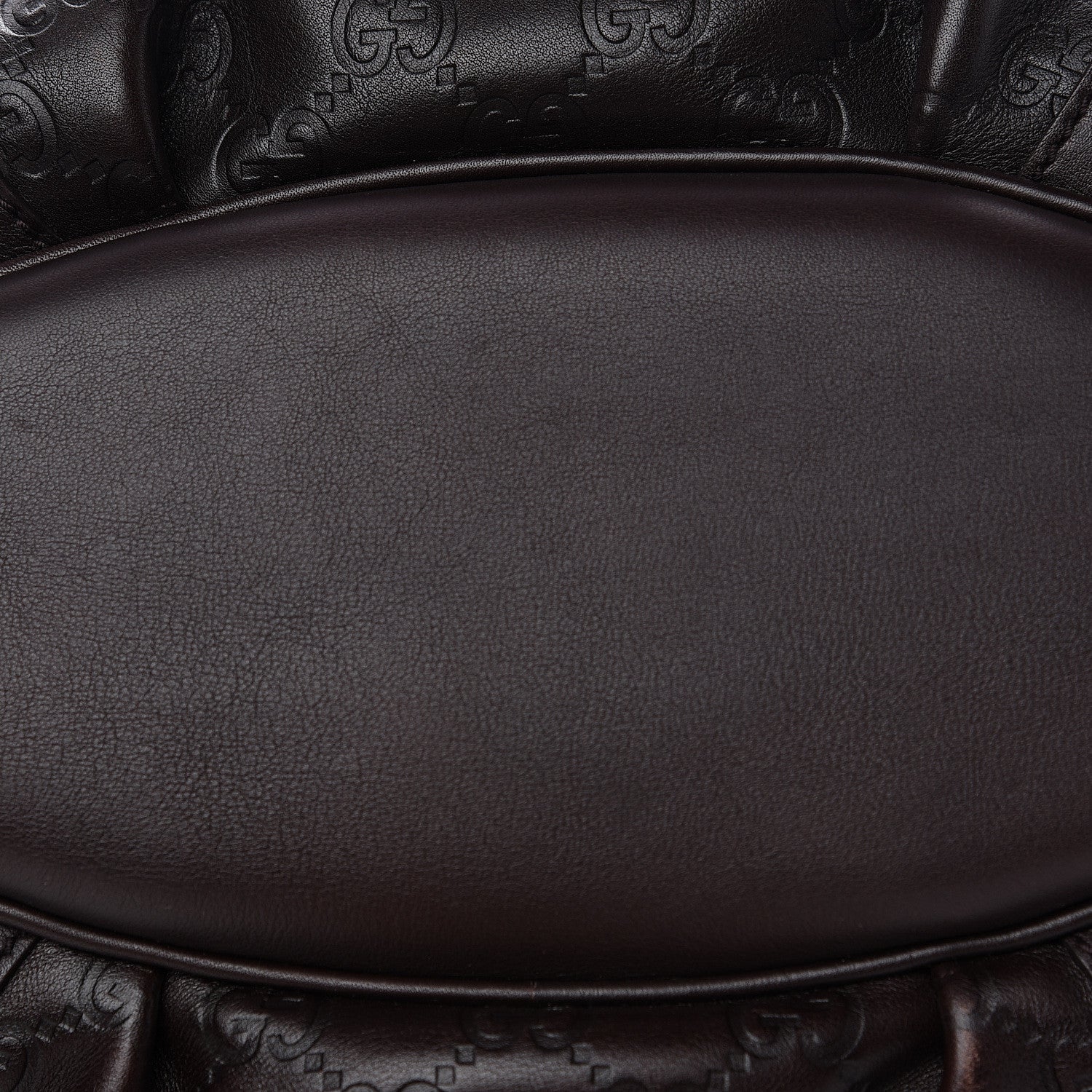 Gucci Guccissima Medium D Gold Tote Dark Brown 10 of 14