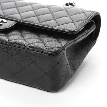 Chanel Caviar Quilted Medium Double Flap Black 10 of 10