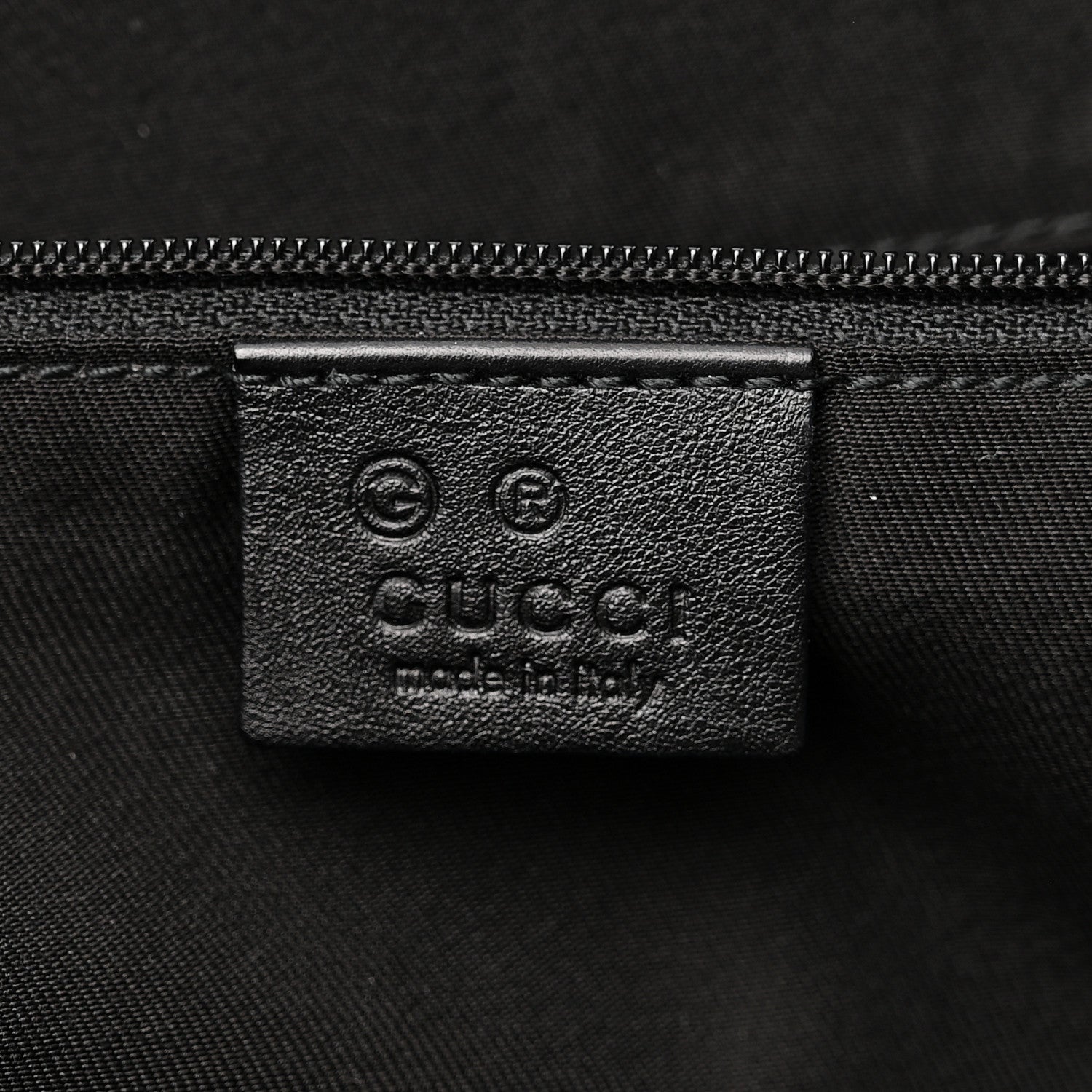 Gucci Denim Monogram Medium Jolicoeur Tote Black 6 of 11