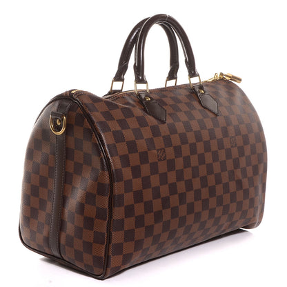 Louis Vuitton Damier Ebene Speedy Bandouliere 35 3 of 8