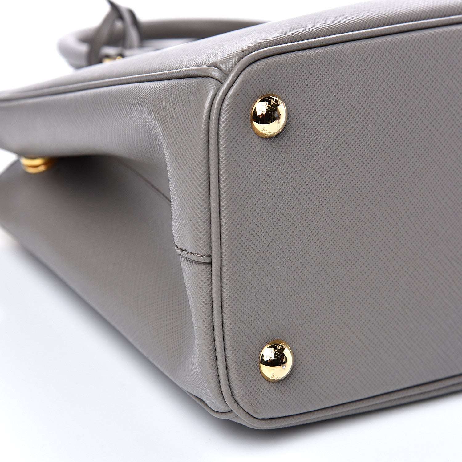 Prada Saffiano Small Galleria Double Zip Tote Argilla 7 of 10