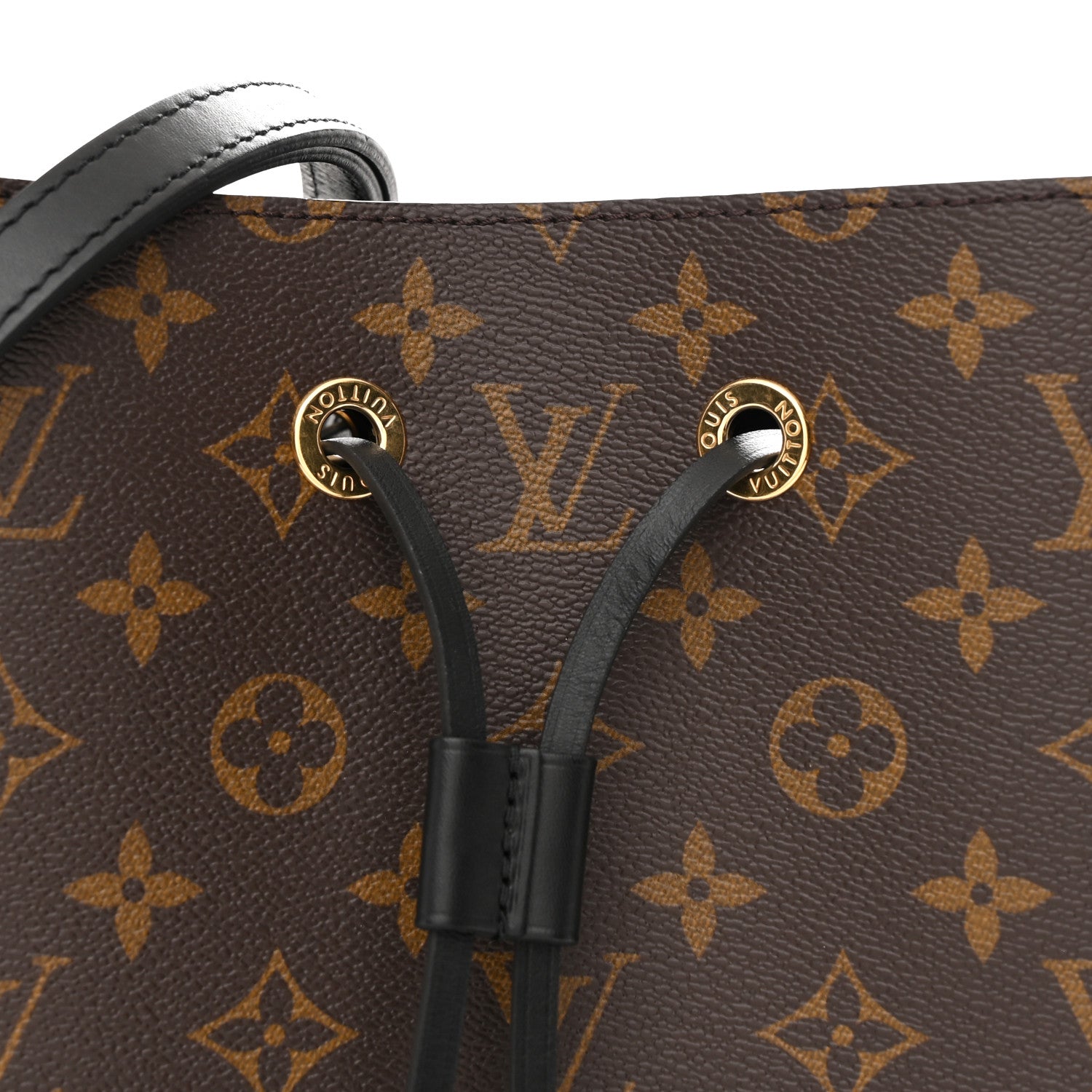 Louis Vuitton Monogram Neonoe MM Black 8 of 10