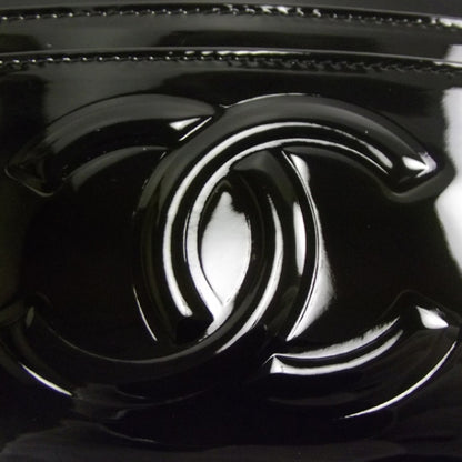 Chanel Patent Camellia Card Holder Black 9 of 9