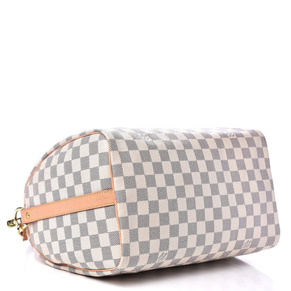 Louis Vuitton Damier Azur Speedy Bandouliere 30 3 of 12