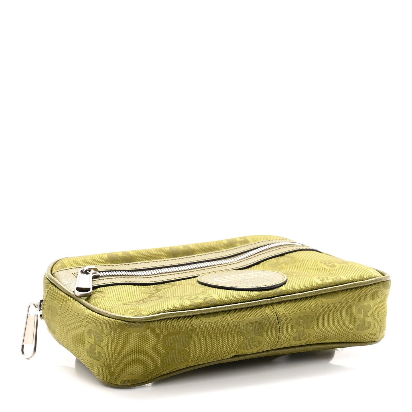 Econyl Nylon Monogram Off The Grid Belt Bag Juniper Green