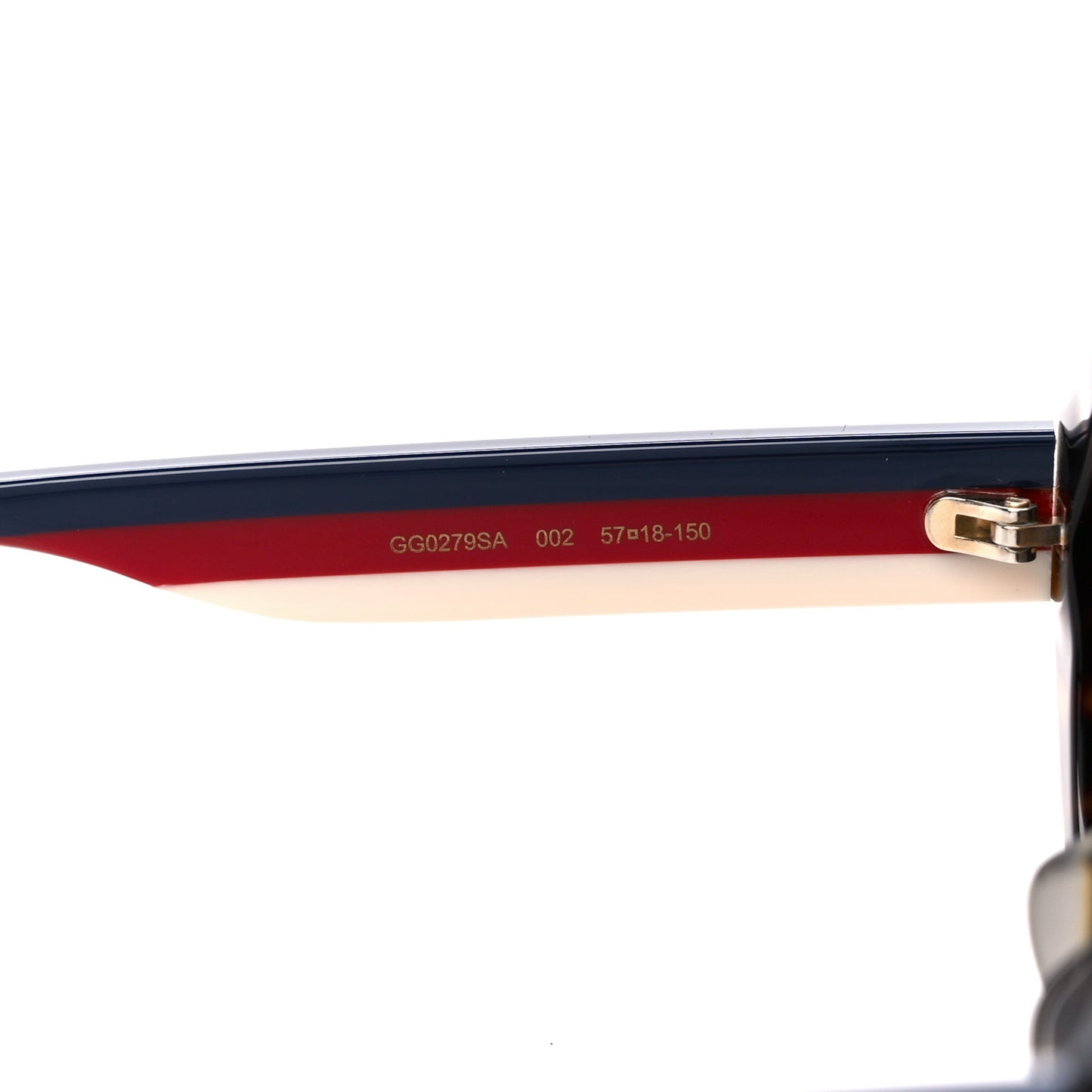 Round Web Sunglasses GG0279SA Havana