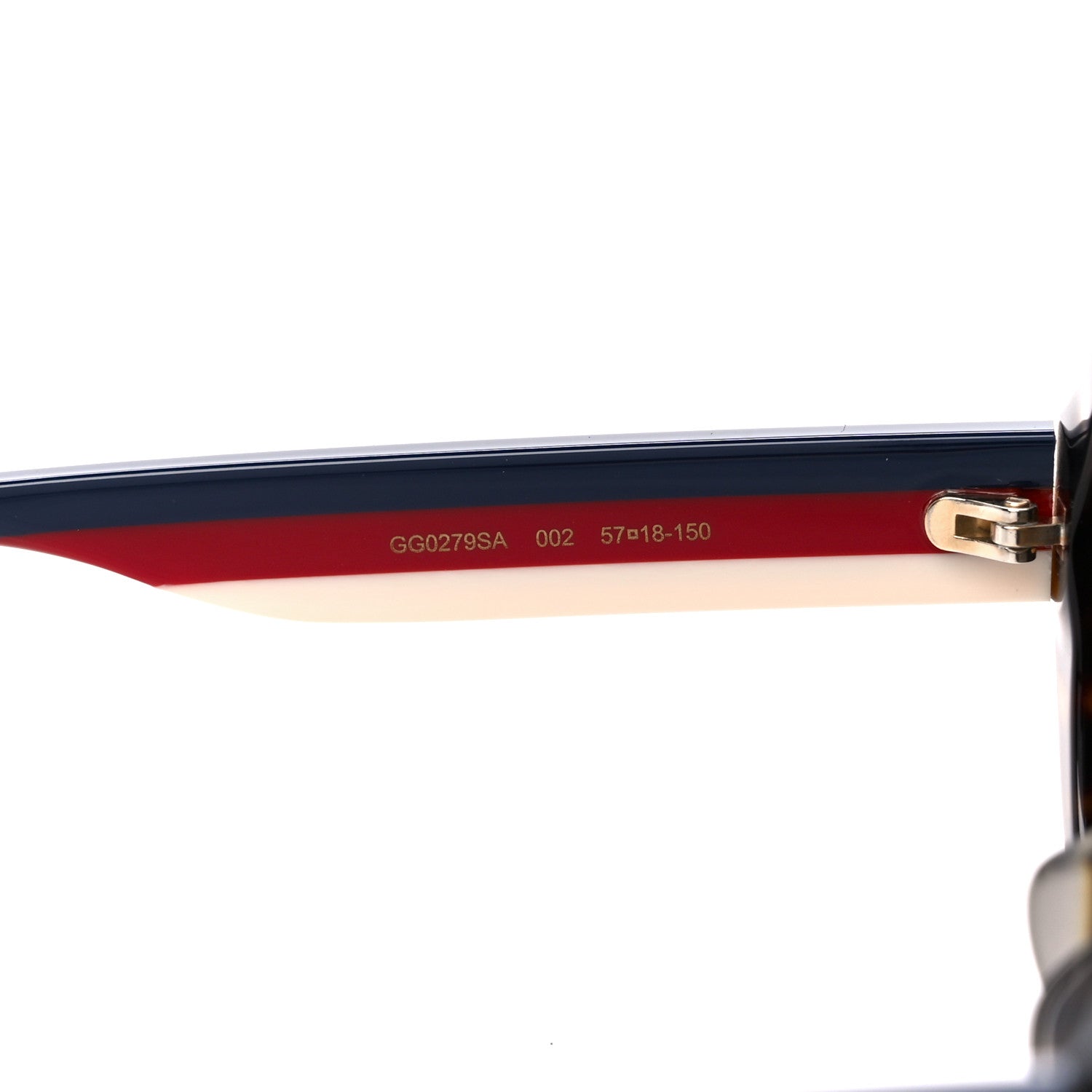 Gucci Round Web Sunglasses GG0279SA Havana 5 of 8