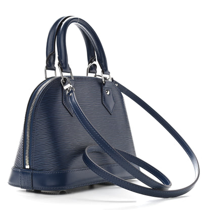 Louis Vuitton Epi Alma BB Indigo 3 of 10