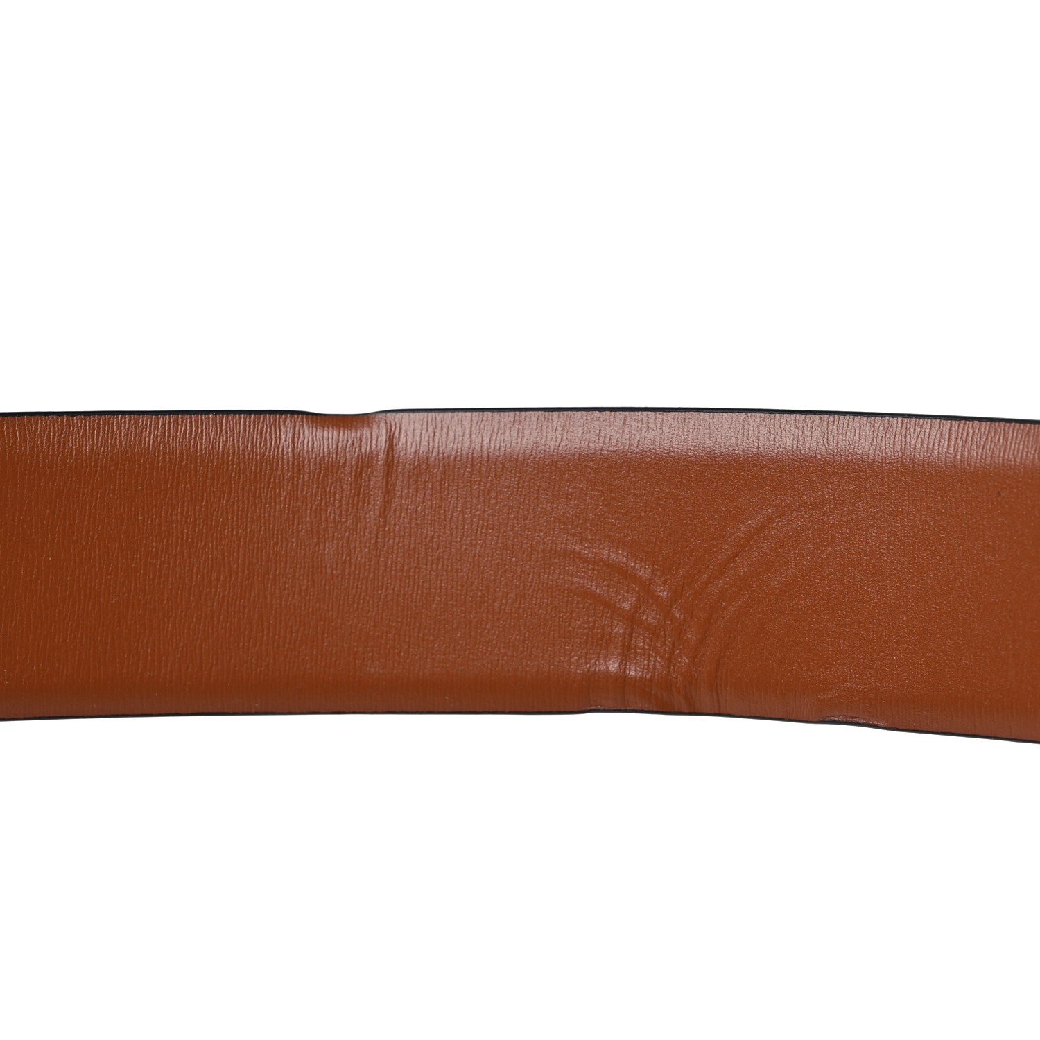 Valentino Garavani Glossy Calfskin VLogo Reversible 40mm Belt 95 38 Saddle Brown Black 4 of 7