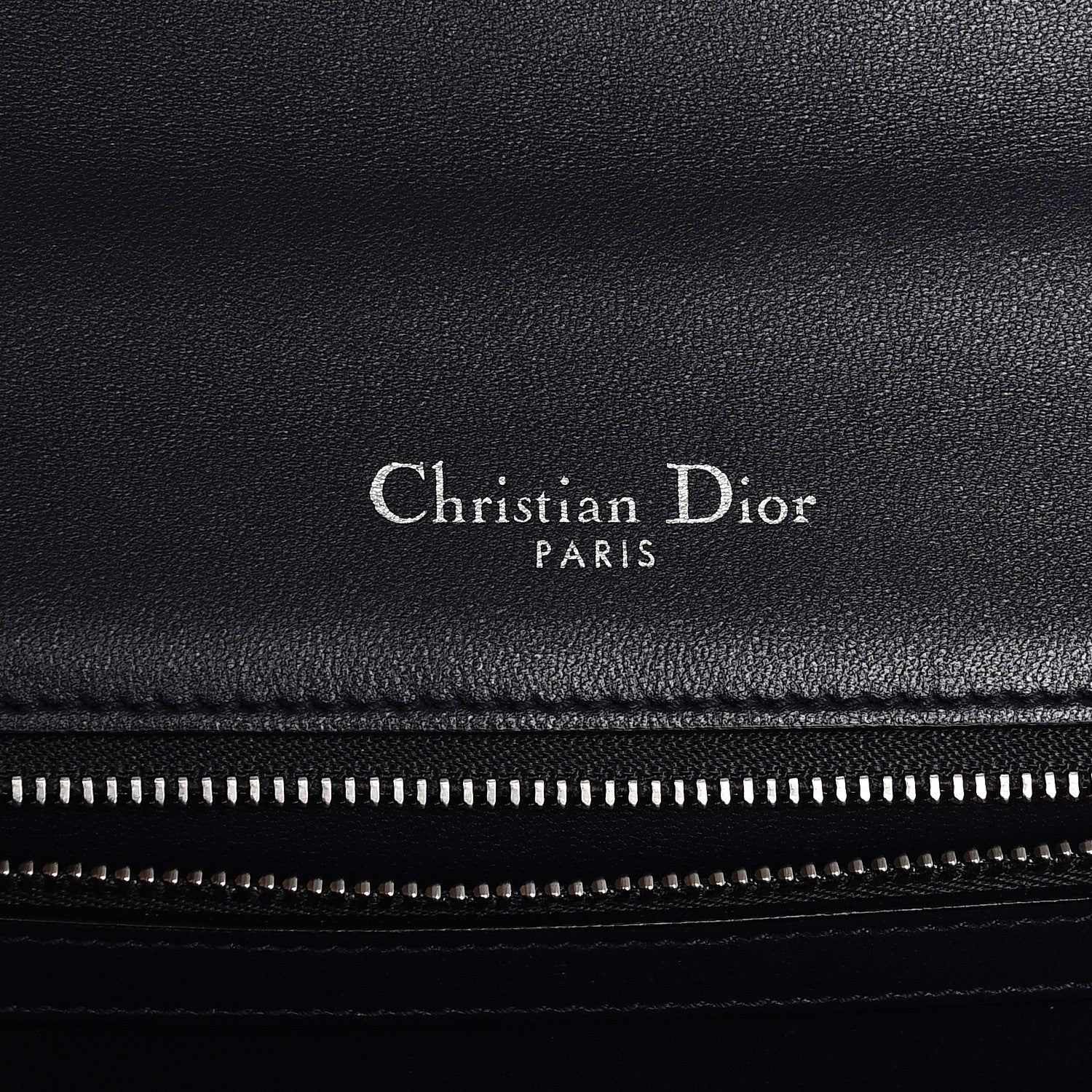 Christian Dior Metallic Patent Micro-Cannage Medium Diorama Flap Bag Silver 7 of 7