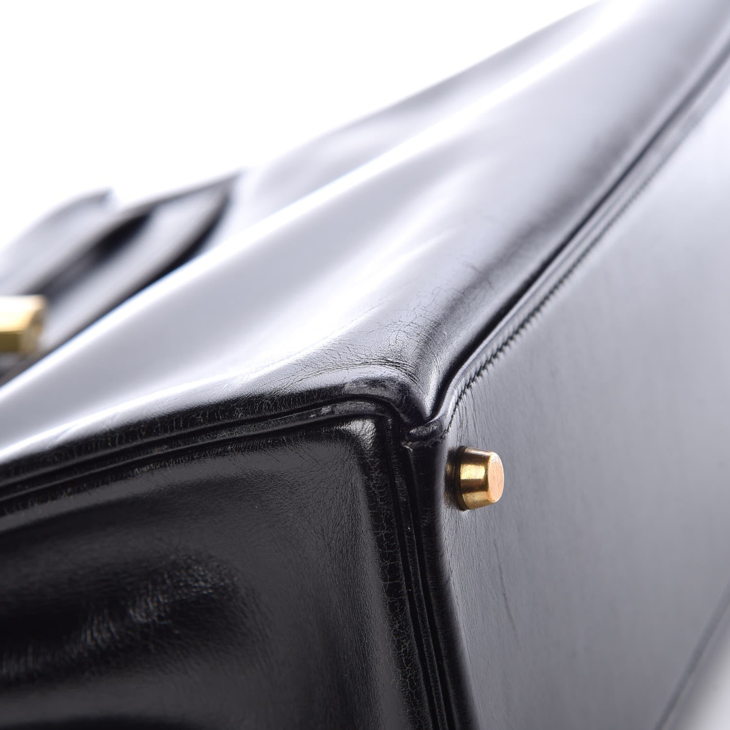 Hermes Box Kelly Retourne 32 Black 31 of 49