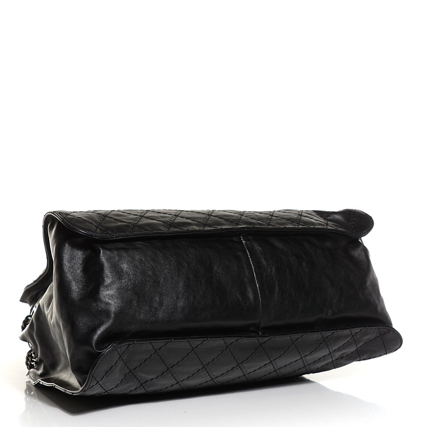 Chanel Calfskin CC Crave Tote Black 4 of 7