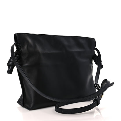 Loewe Calfskin Mini Flamenco Knot Clutch Black 3 of 10