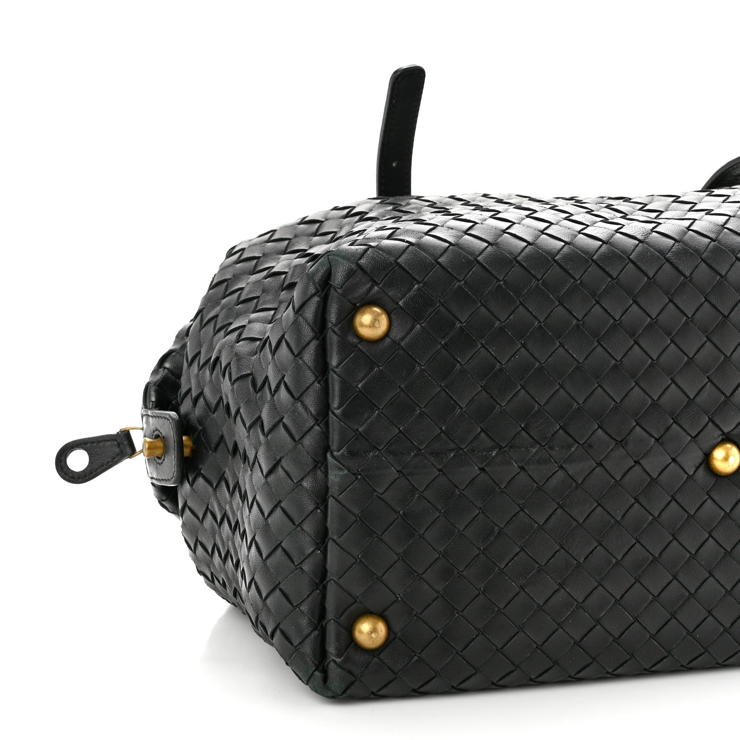 Bottega Veneta Nappa Intrecciato Boston Black 10 of 12