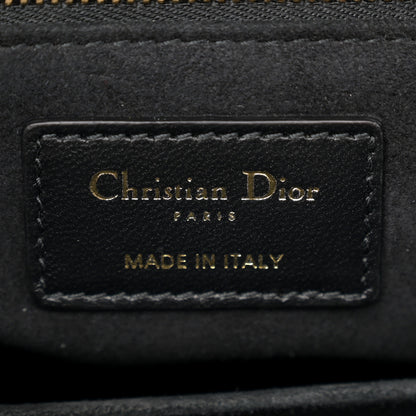 Christian Dior Lambskin Cannage Large Lady Dior Black 6 of 10