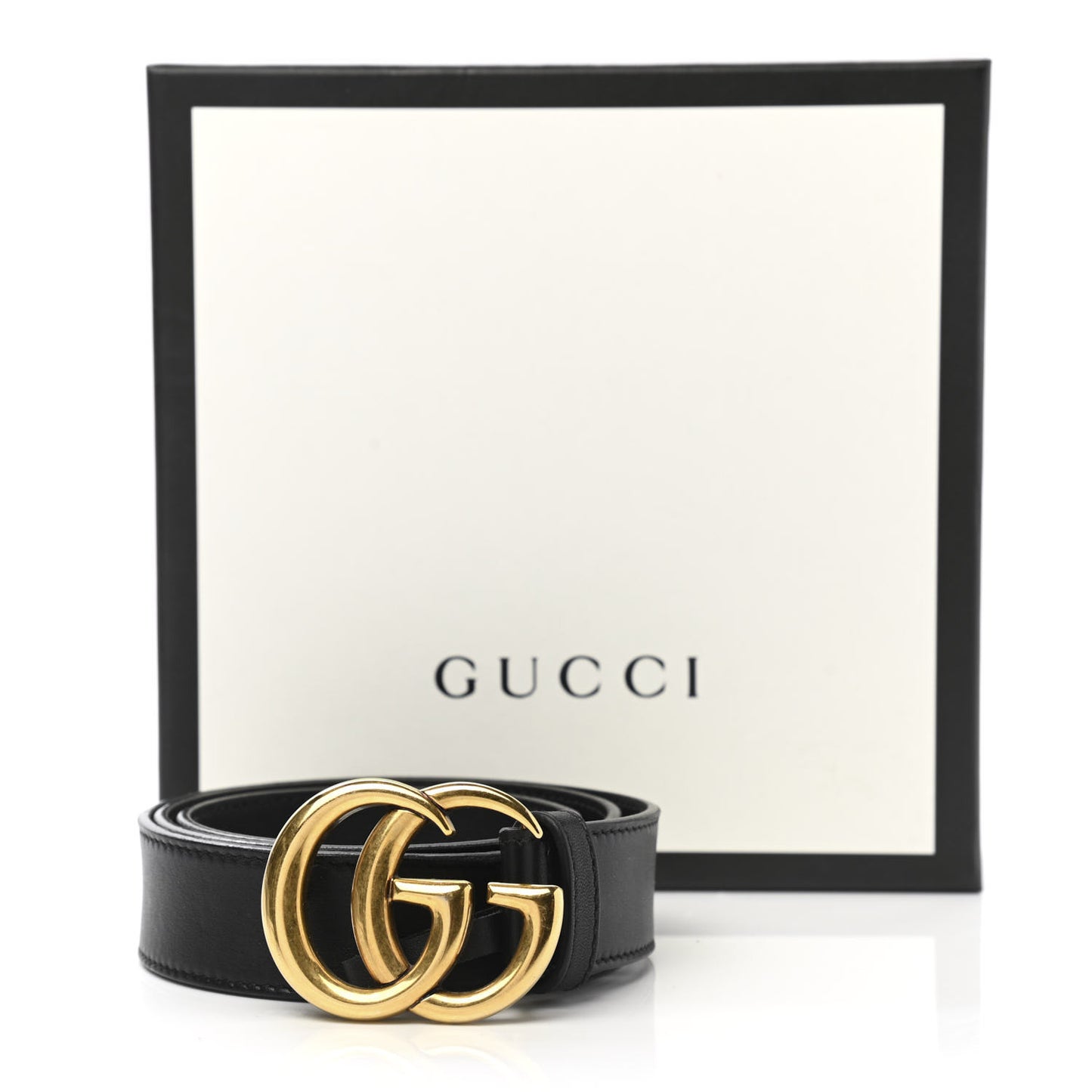 Calfskin Double G 30mm Belt 75 30 Black