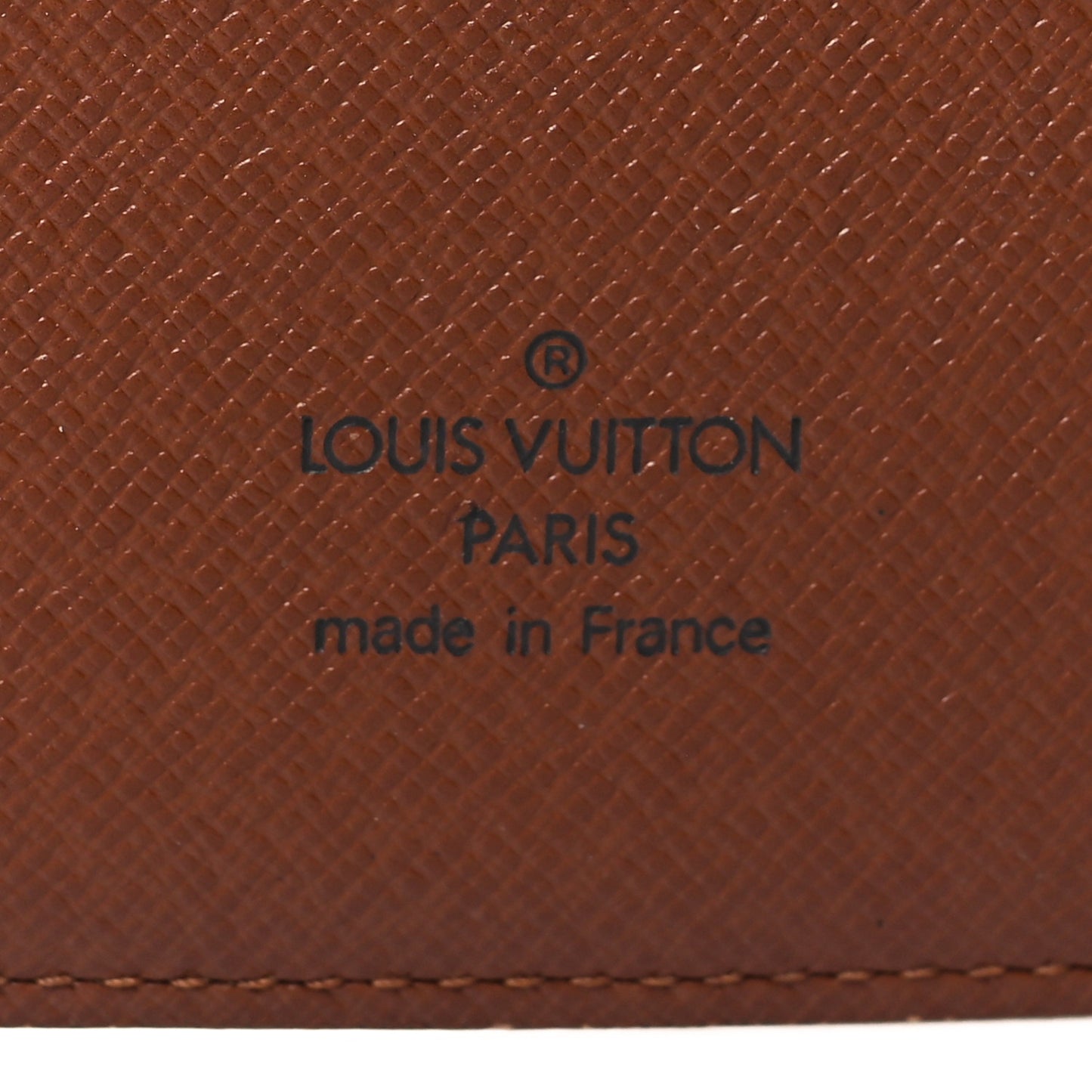 Monogram Large Ring Agenda Cover