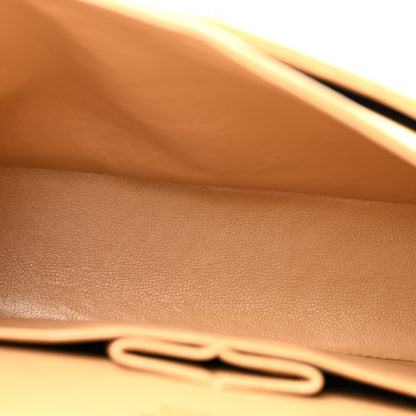 Chanel Lambskin Quilted Medium Double Flap Beige 5 of 13