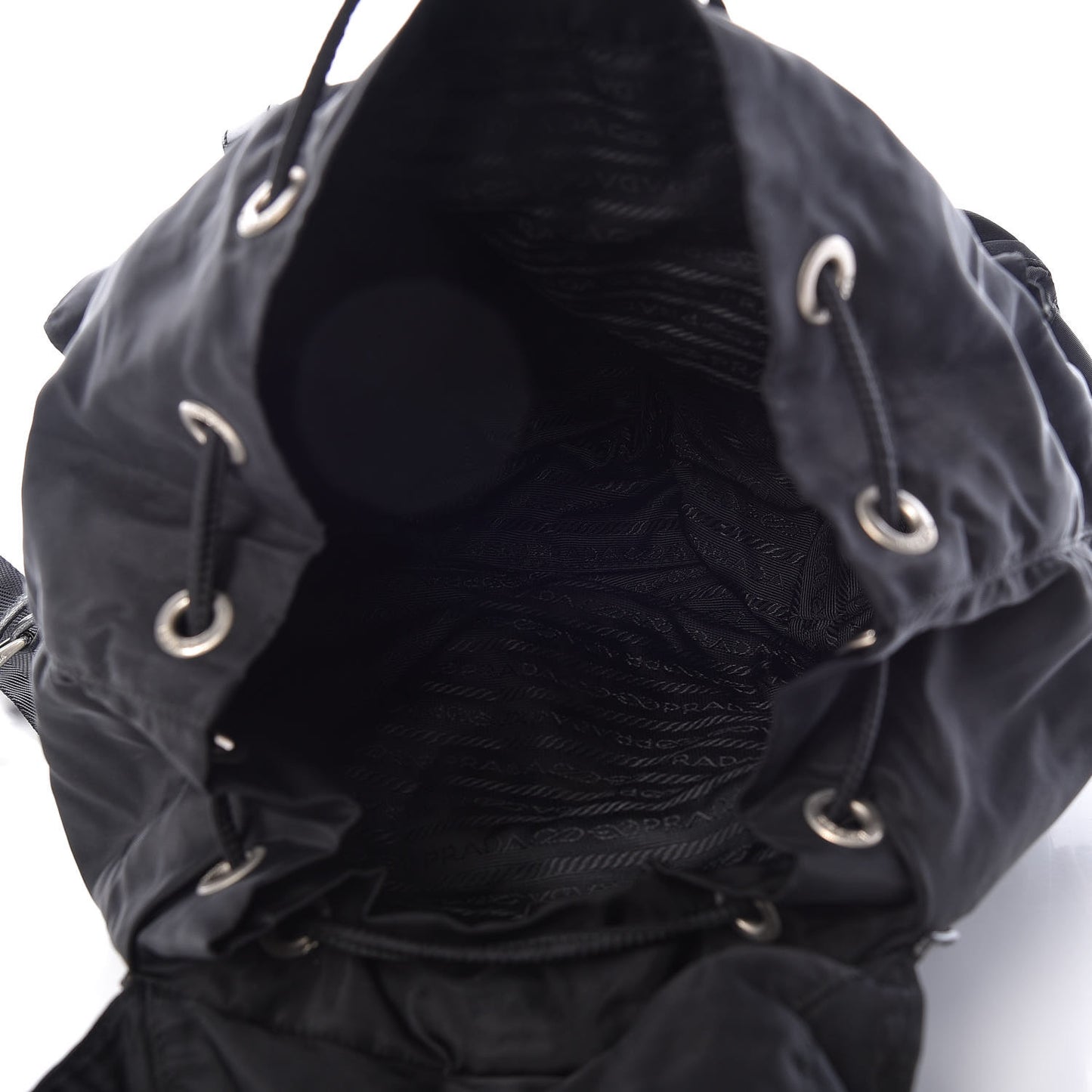 Nylon Vela Medium Backpack Black