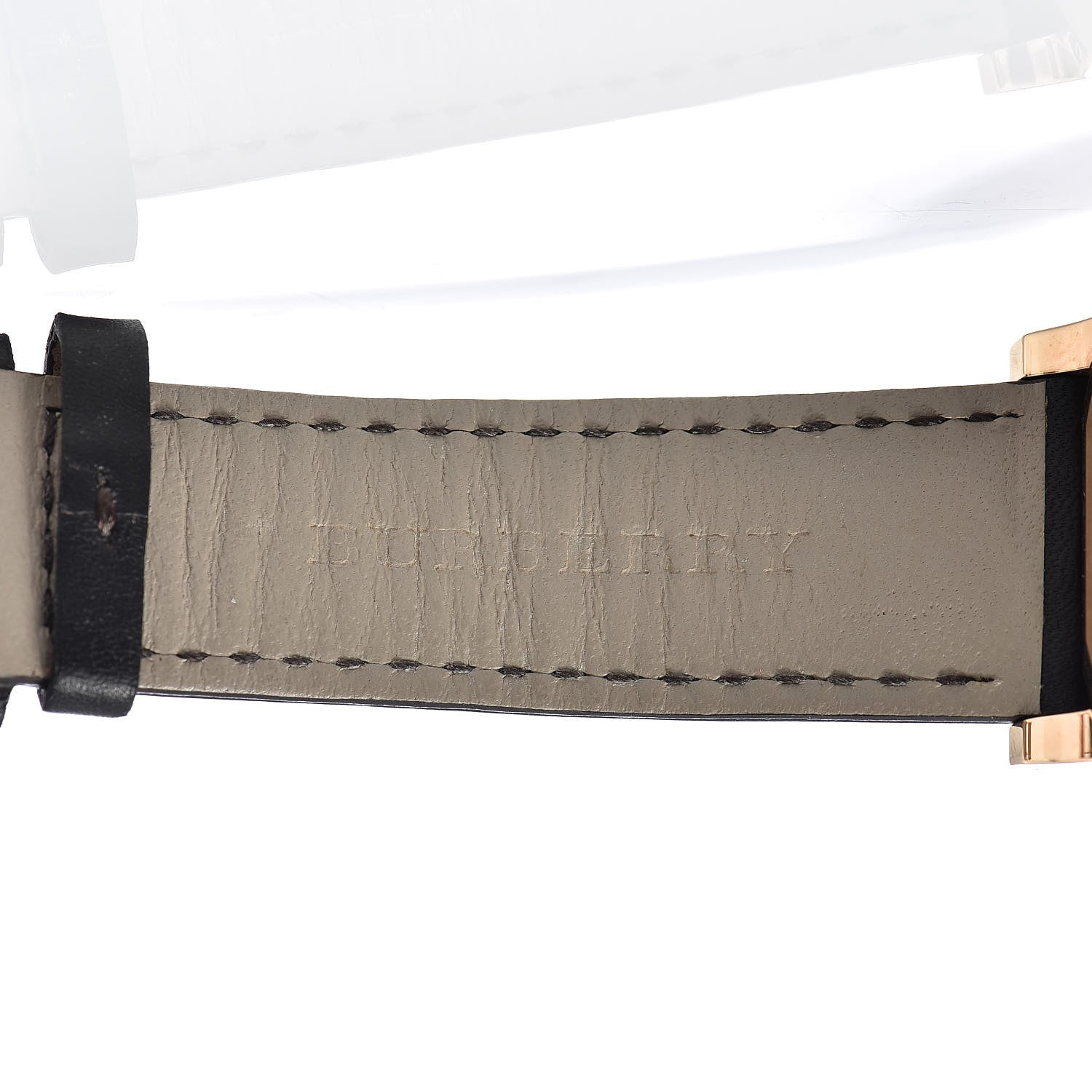 Burberry Stainless Steel Calfskin 38mm The City Quartz Watch Taupe BU9013 6 of 9
