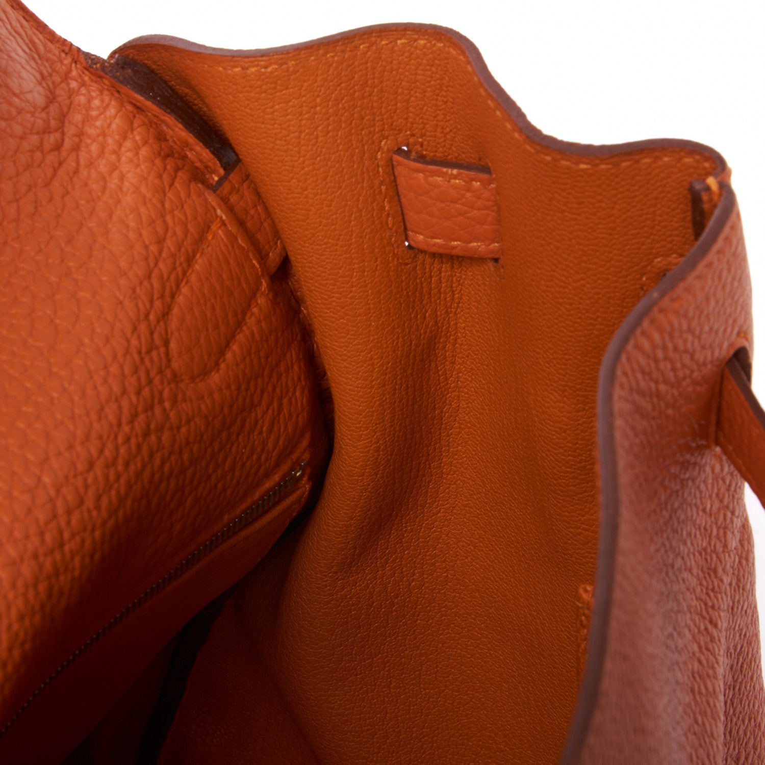 Hermes Togo Kelly Retourne 35 Orange 18 of 32