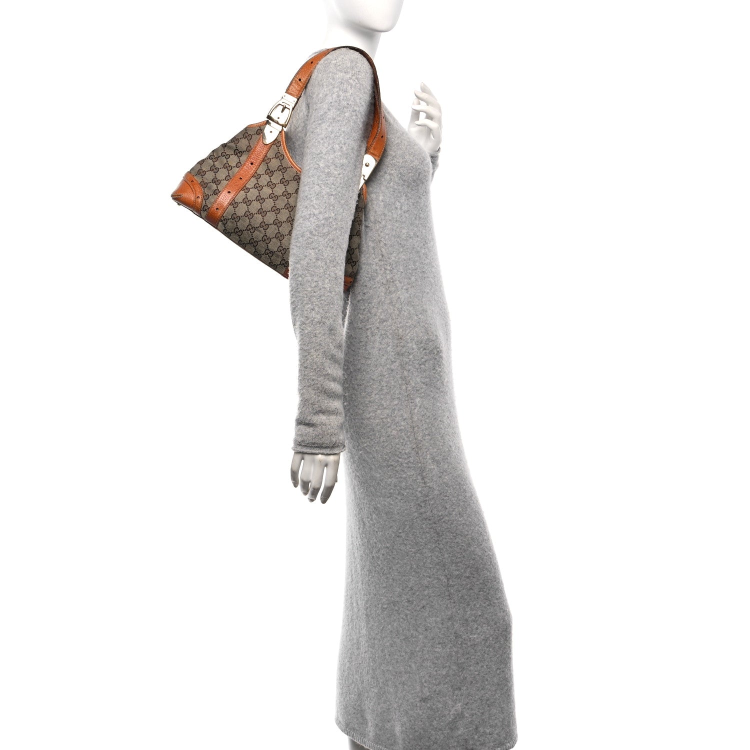 Gucci Monogram Shoulder Bag Orange 2 of 14