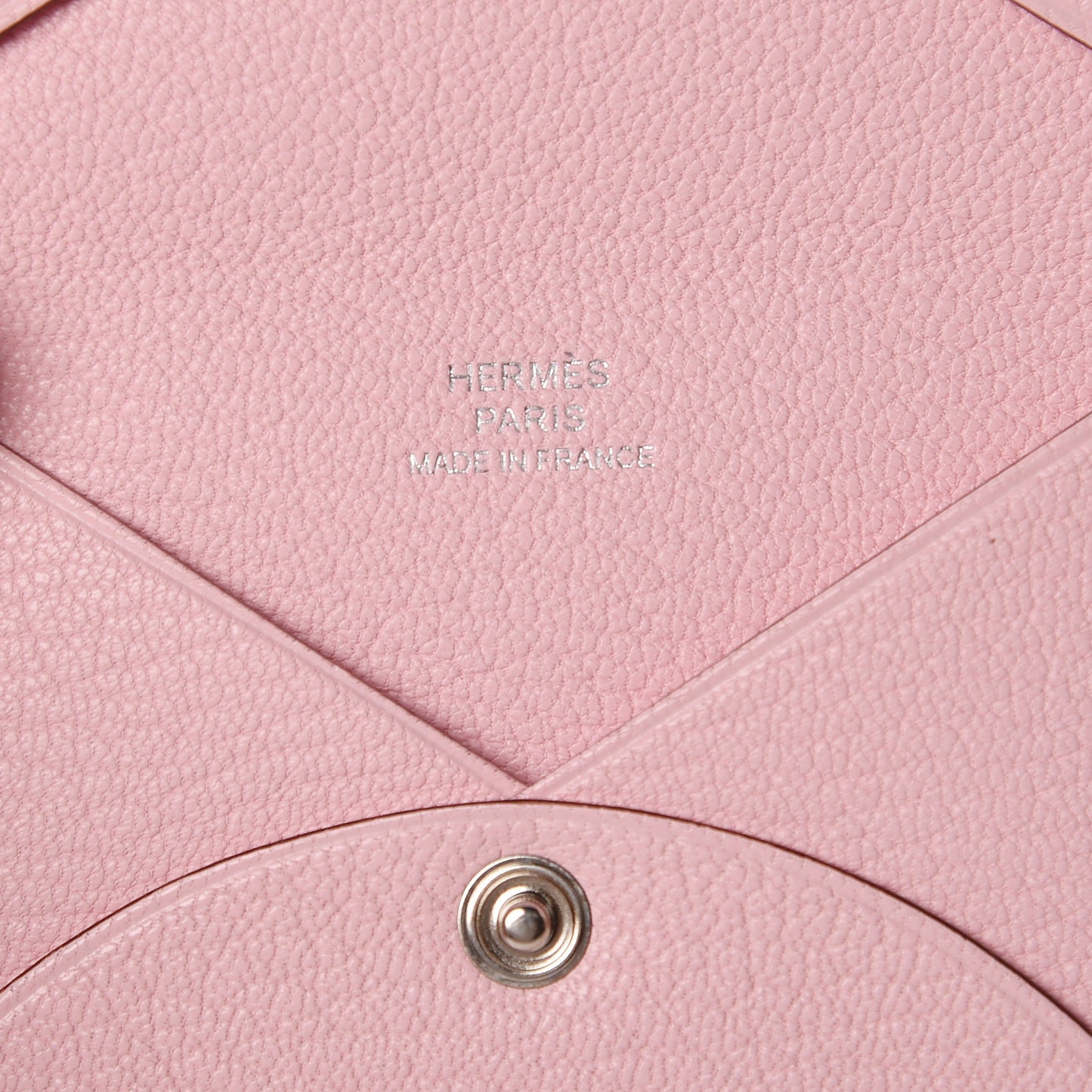Chevre Mysore Calvi Card Case Rose Sakura