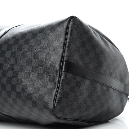 Louis Vuitton Damier Graphite Keepall Bandouliere 55 8 of 13